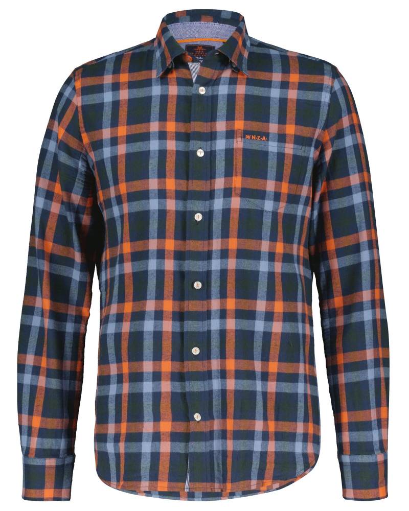 nza new zealand auckland - Blusen / Hemden Männlich blue multicolour - Gr. - 3XL von nza new zealand auckland