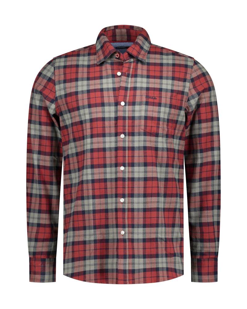 nza new zealand auckland - Blusen / Hemden Männlich cherry red - Gr. - 3XL von nza new zealand auckland