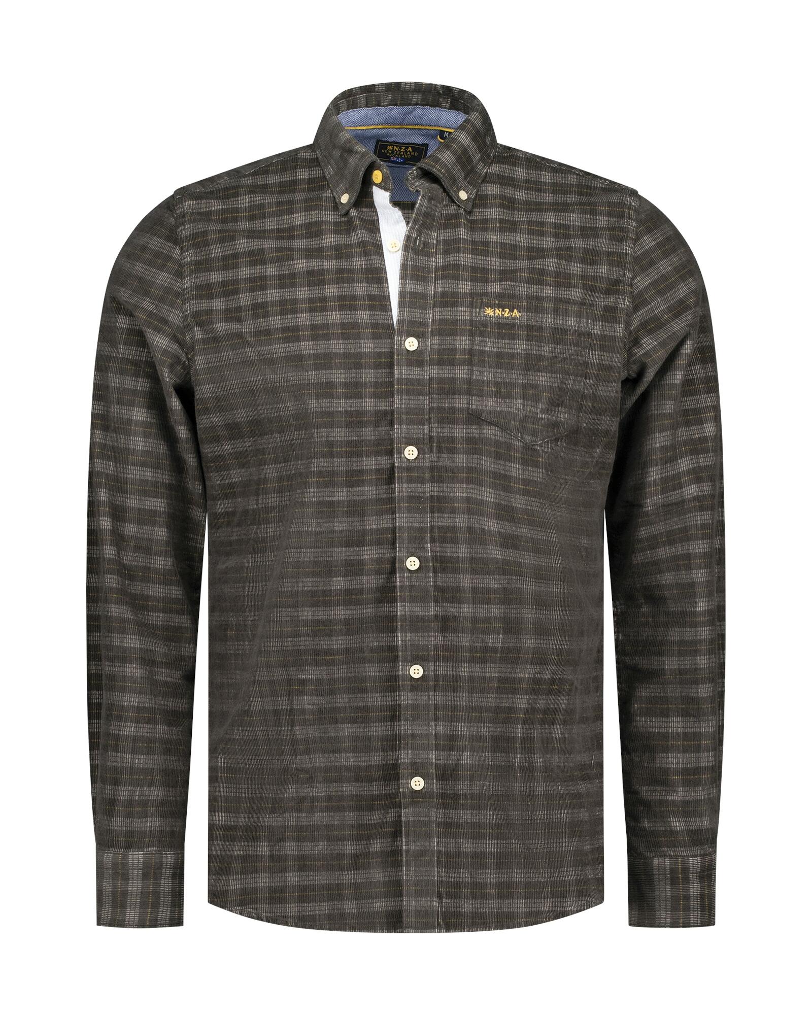 nza new zealand auckland - Blusen / Hemden Männlich green multi colour - Gr. - XL von nza new zealand auckland