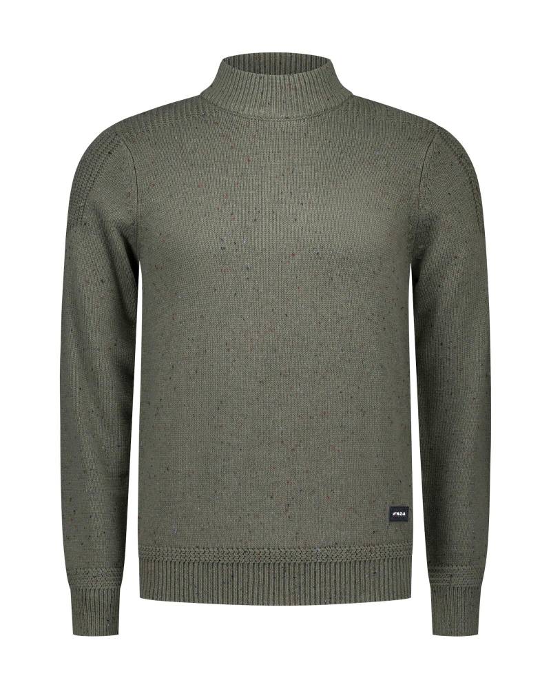 nza new zealand auckland - Pullover Männlich army grey melange - Gr. - XL von nza new zealand auckland