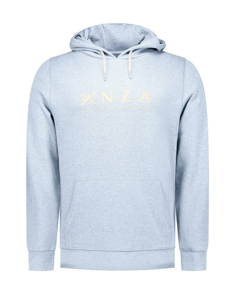 nza new zealand auckland - Pullover Männlich city blue melange - Gr. - S von nza new zealand auckland