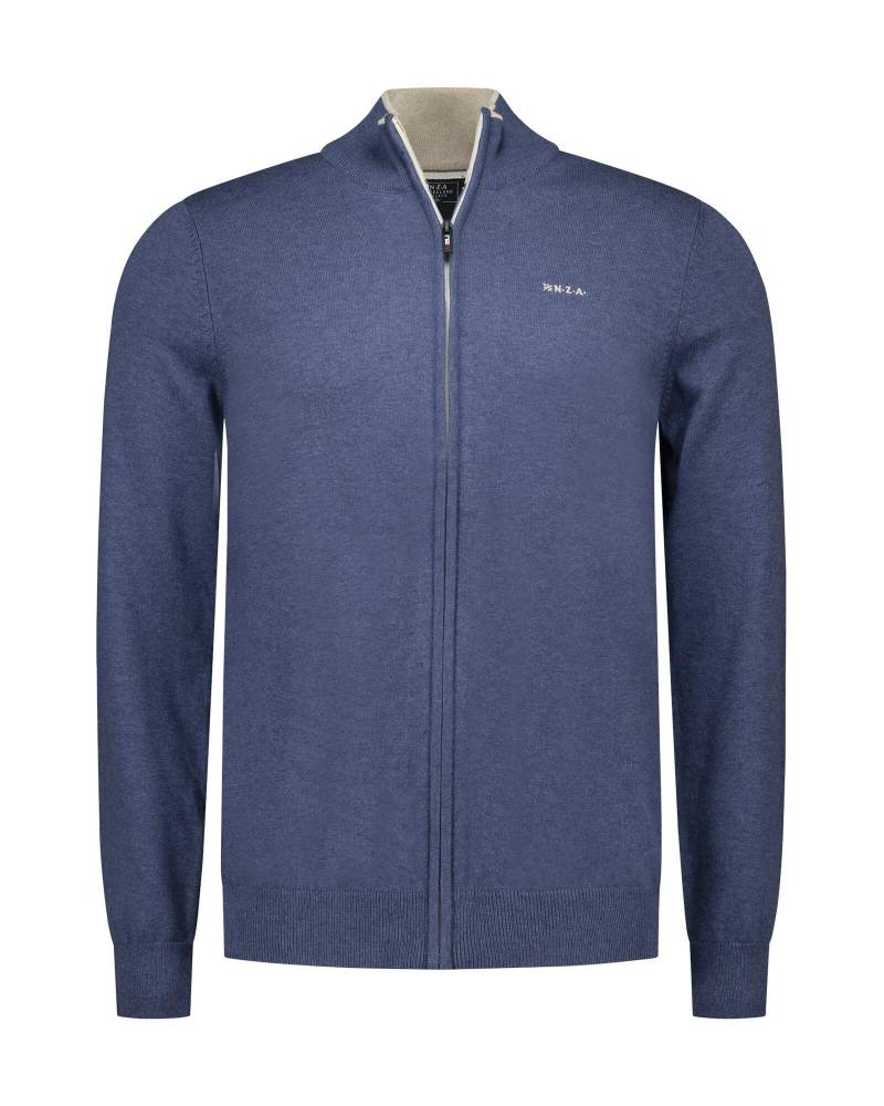 nza new zealand auckland - Pullover Männlich city navy melange - Gr. - 3XL von nza new zealand auckland