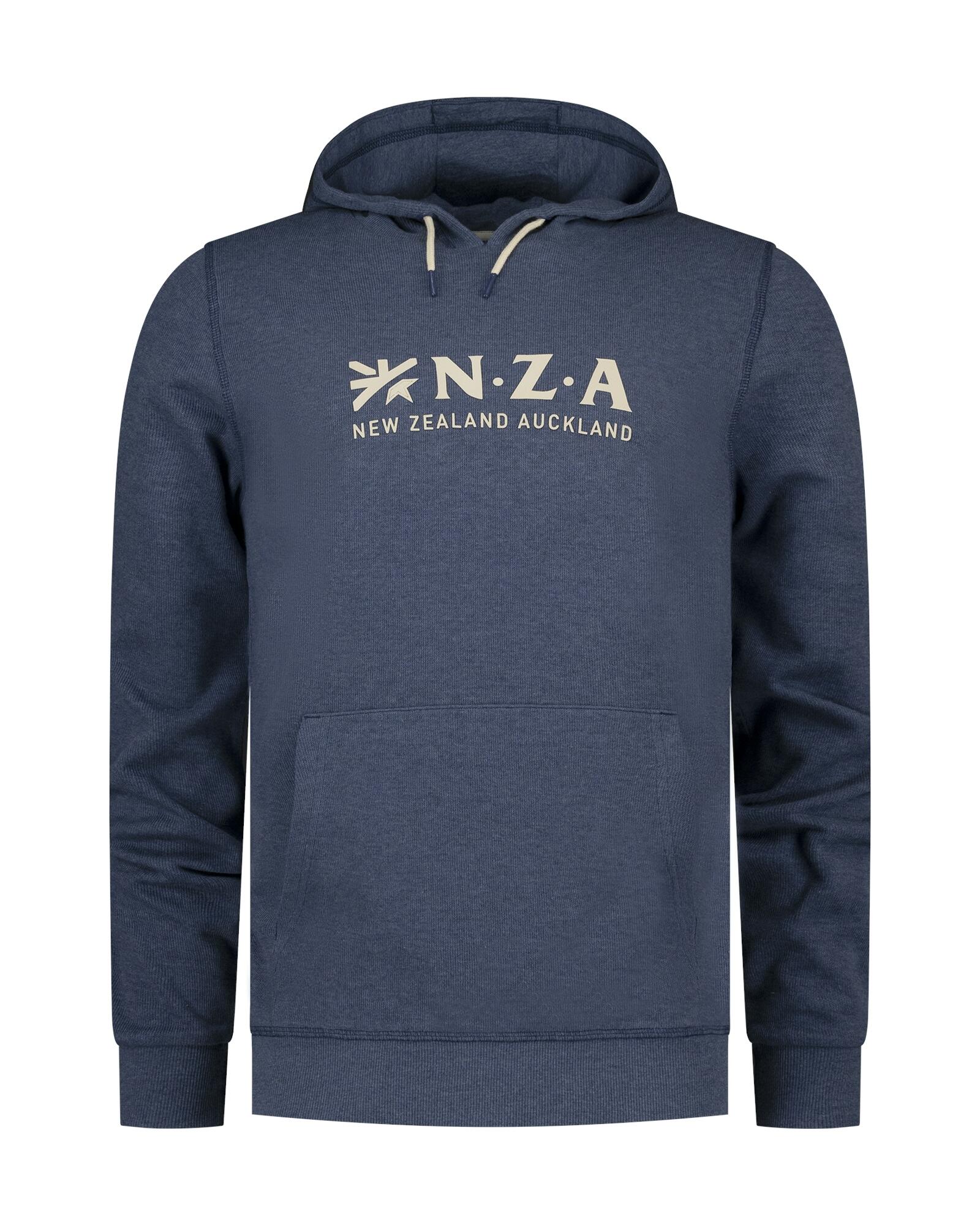 nza new zealand auckland - Pullover Männlich city navy melange - Gr. - XL von nza new zealand auckland