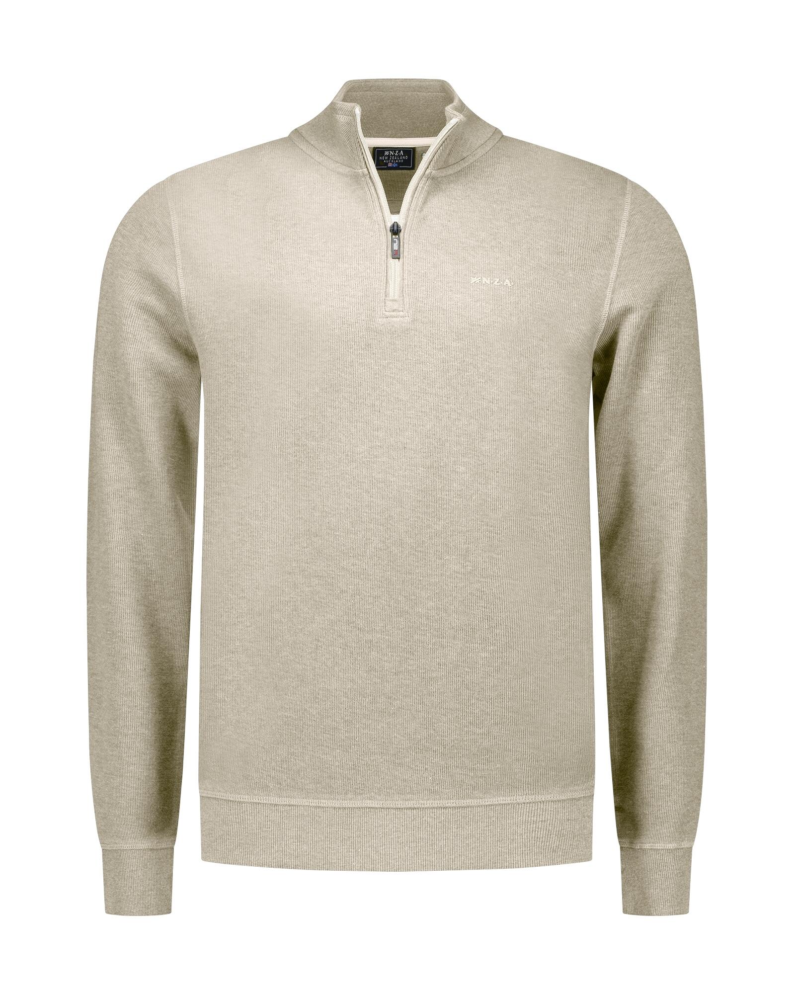 nza new zealand auckland - Pullover Männlich city sand melange - Gr. - S von nza new zealand auckland