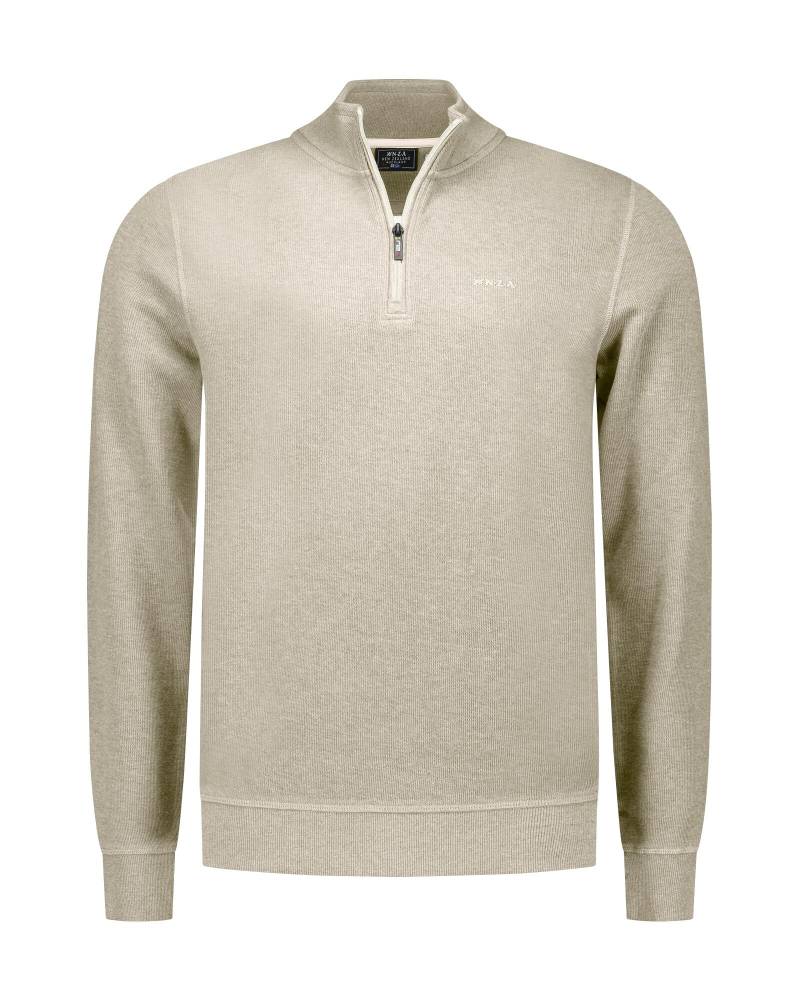 nza new zealand auckland - Pullover Männlich city sand melange - Gr. - S von nza new zealand auckland