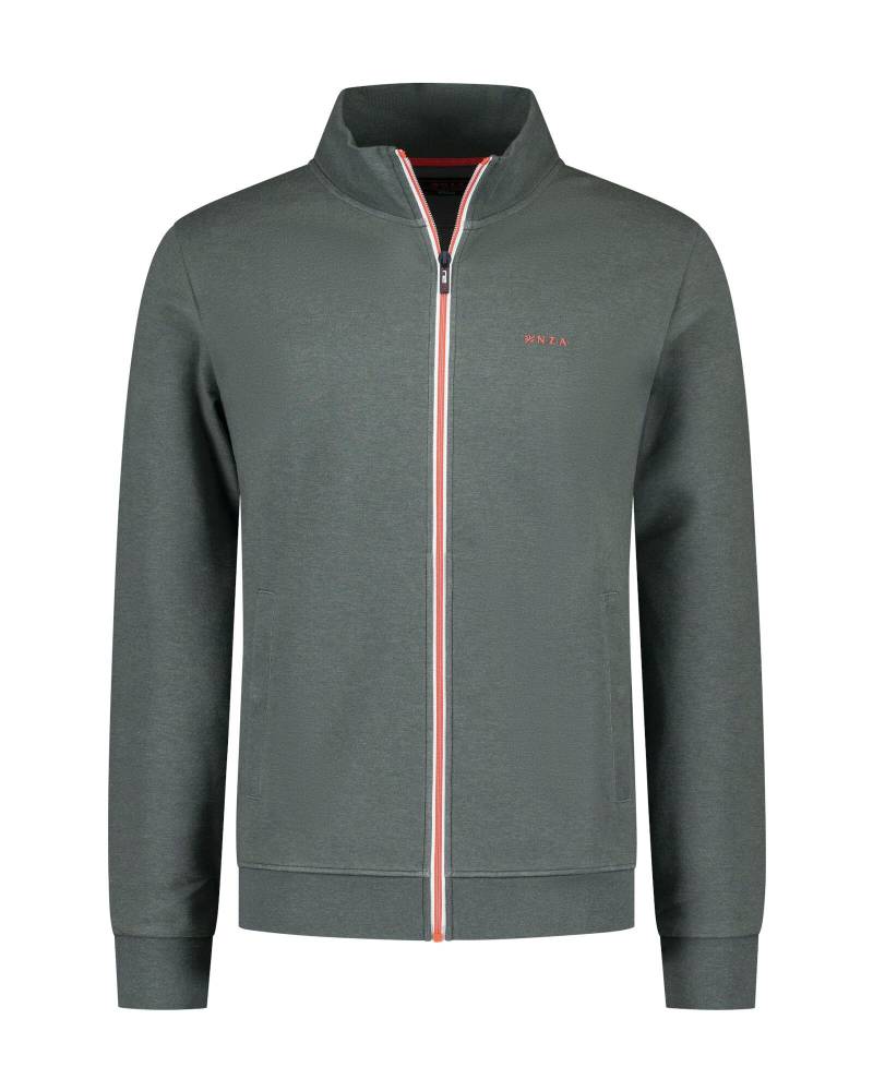 nza new zealand auckland - Pullover Männlich green moss melange - Gr. - XXL von nza new zealand auckland