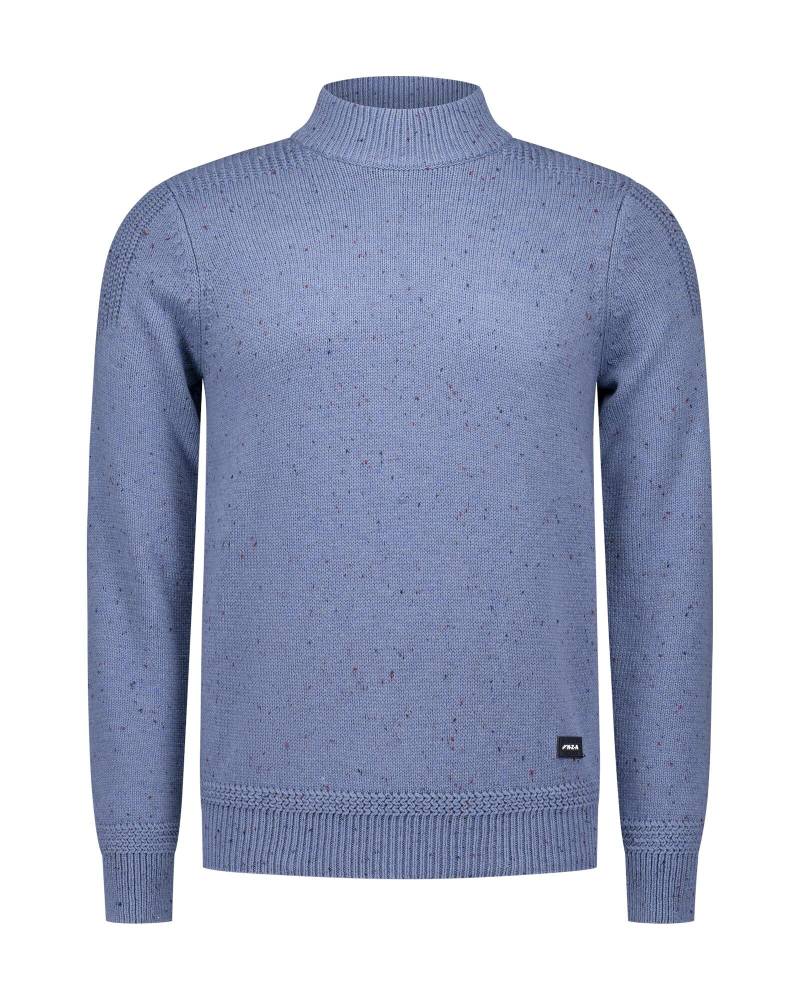 nza new zealand auckland - Pullover Männlich soft blue melange - Gr. - 3XL von nza new zealand auckland