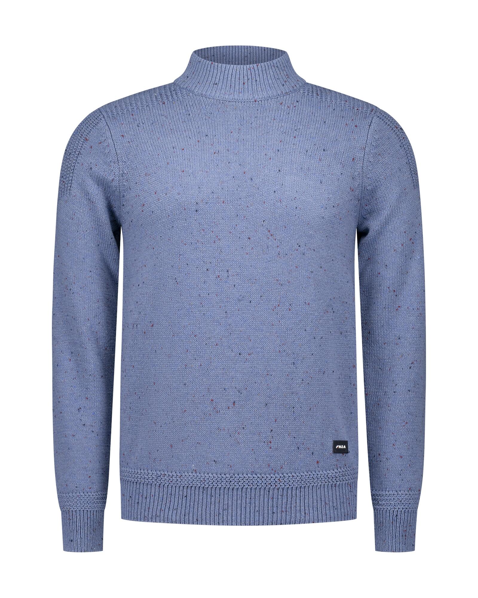 nza new zealand auckland - Pullover Männlich soft blue melange - Gr. - XL von nza new zealand auckland