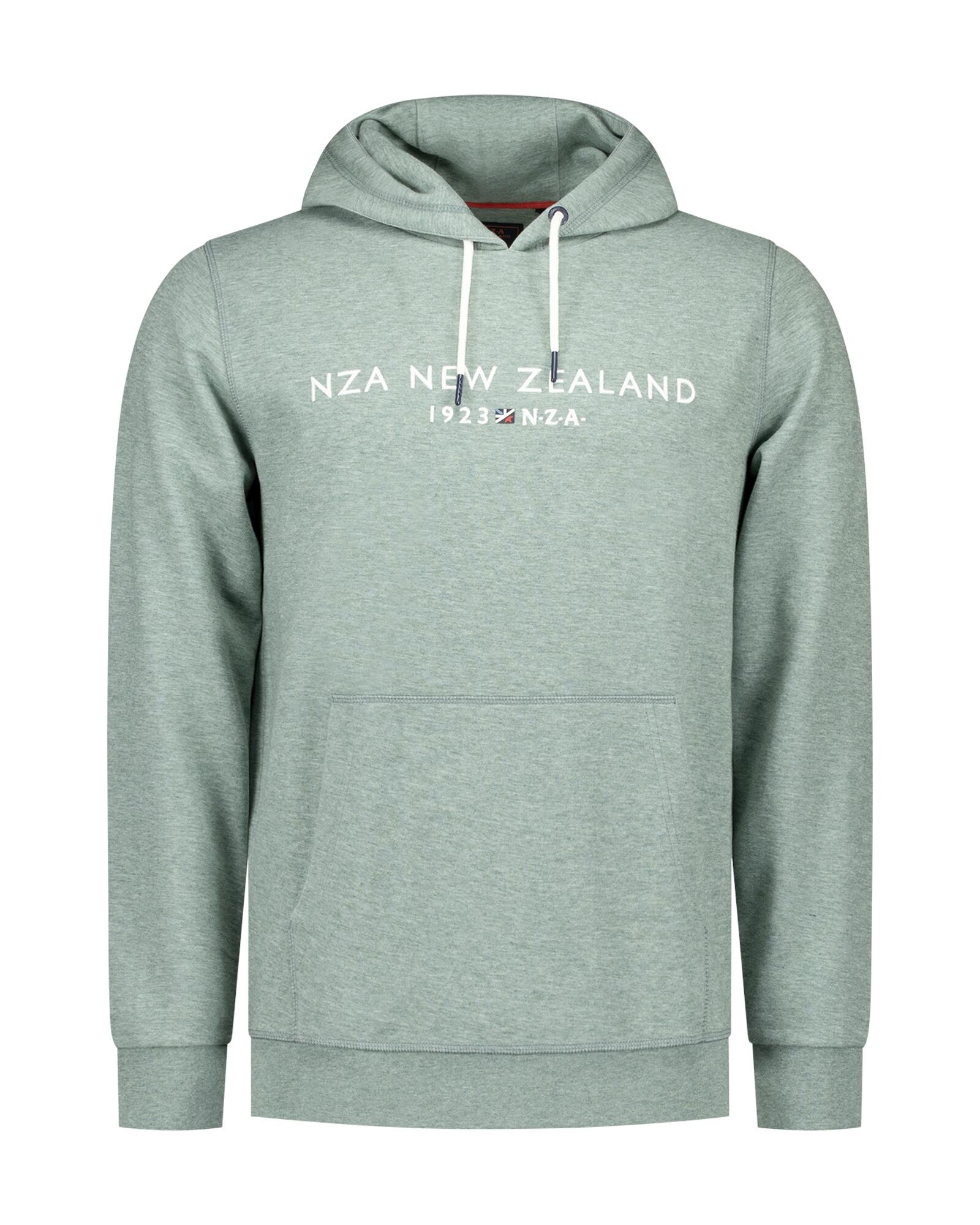 nza new zealand auckland - Pullover Männlich soft green melange - Gr. - S von nza new zealand auckland