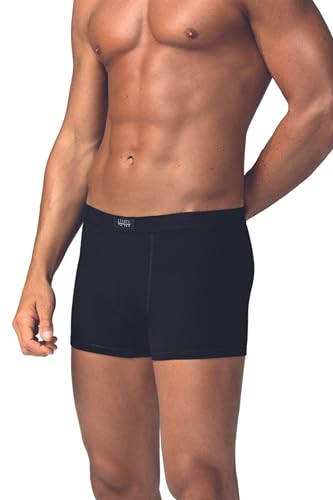 Liabel | 6 Boxershorts Herren Baumwolle Stretch Unterhosen Herren Atmungsaktive Baumwolle Set Unterhosen Herren Bunt Weiß Schwarz und Bunte Underwear Herren Boxershorts No Stress, Sortiert, M von o-day