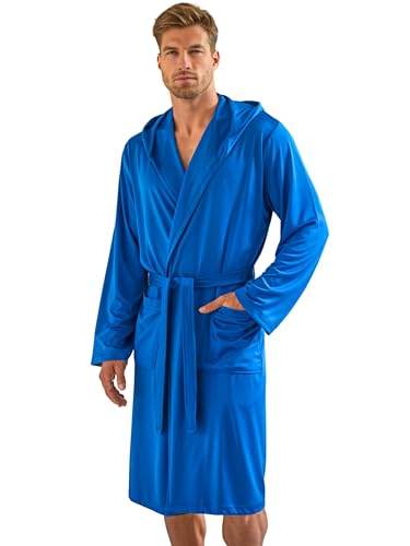 o-day Herren-Bademantel aus Mikrofaser – Platzsparender Damen-Bademantel aus Mikrofaser für Reisen, Pool Mikrofaser 2.0 (DE/NL/SE/PL, Alphanumerisch, XL, Regular, Regular, BLU ROYAL) von o-day