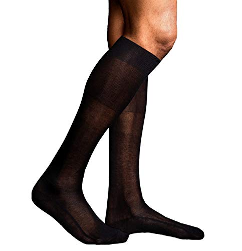 o-day Herrensocken aus 100% schottischer Baumwolle | Italienische Eleganz | Lang anhaltender Komfort (as3, numeric, numeric_42, numeric_44, regular, regular, Schwarz-Sortiment) von o-day