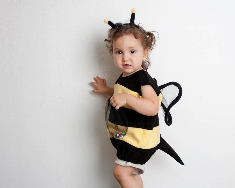 Bumble Bee Kostüm, Kleinkinder Halloween-Kostüm, Party-Kostüm, Mädchen-Halloween-Kostüm, Kleinkind Bienenkostüm, Bumblebee von oKidz