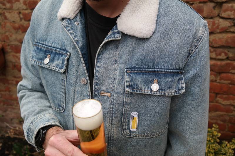 Patch Kölsch Bügelbild Köln - Glas Limitiert Bier Patch Kölsch Bügelbild Köln - Glas Limitiert Bier von oLEDoFrames