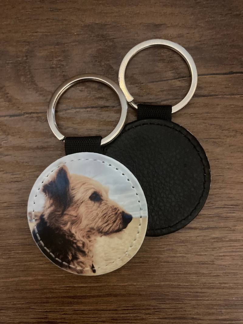Schlüsselanhänger Mit Foto - Leder von oLEDoFrames