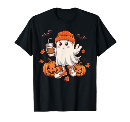 Funny Halloween Boo Costume ghost Matching Couples Boy Girls T-Shirt von obeezon