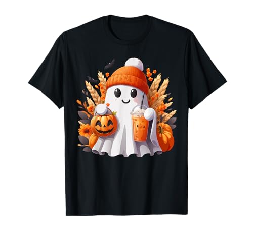 Funny Halloween Boo Costume ghost Matching Couples Boy Girls T-Shirt von obeezon