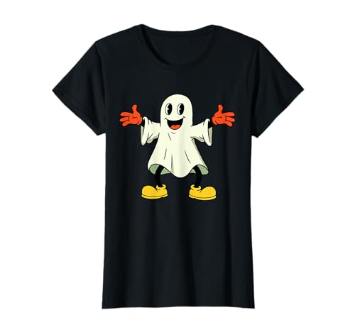 Funny Halloween Boo Ice Coffee Spooky ghost Mom Women Girls T-Shirt von obeezon