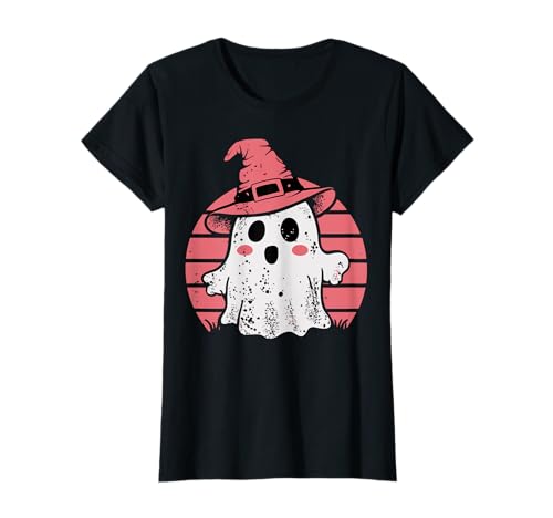 Funny Halloween Boo Ice Coffee Spooky ghost Mom Women Girls T-Shirt von obeezon