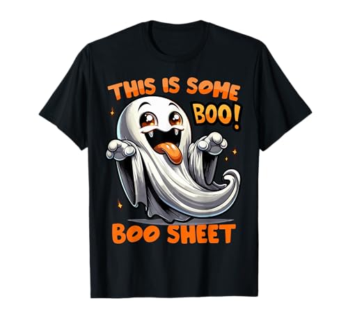 This is Some Boo Sheet Ghost Ice Coffee Halloween Men Women T-Shirt von obeezon