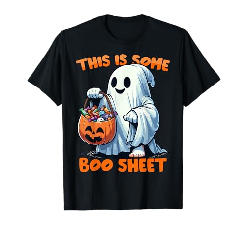 This is Some Boo Sheet Ghost Ice Coffee Halloween Men Women T-Shirt von obeezon