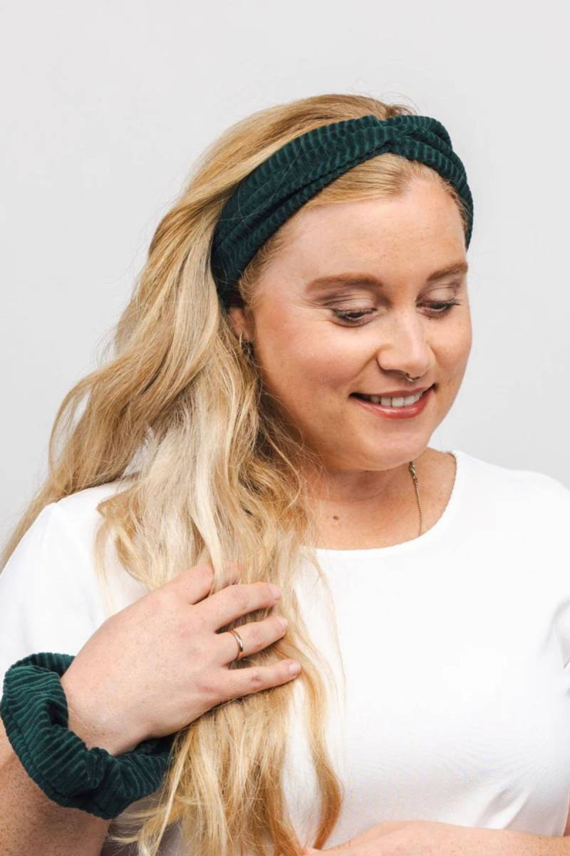 Haarband Bio Samt Rippe von obumi