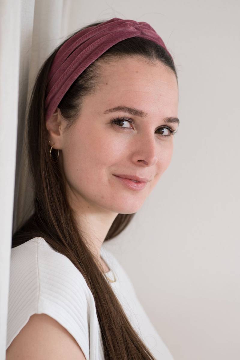 Haarband Bow Bio Samt von obumi