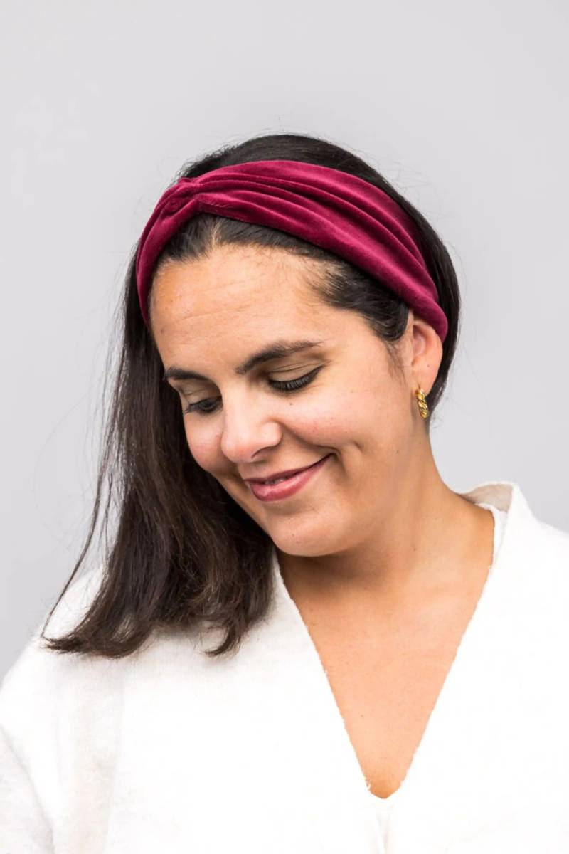 Haarband Bow Bio Samt von obumi