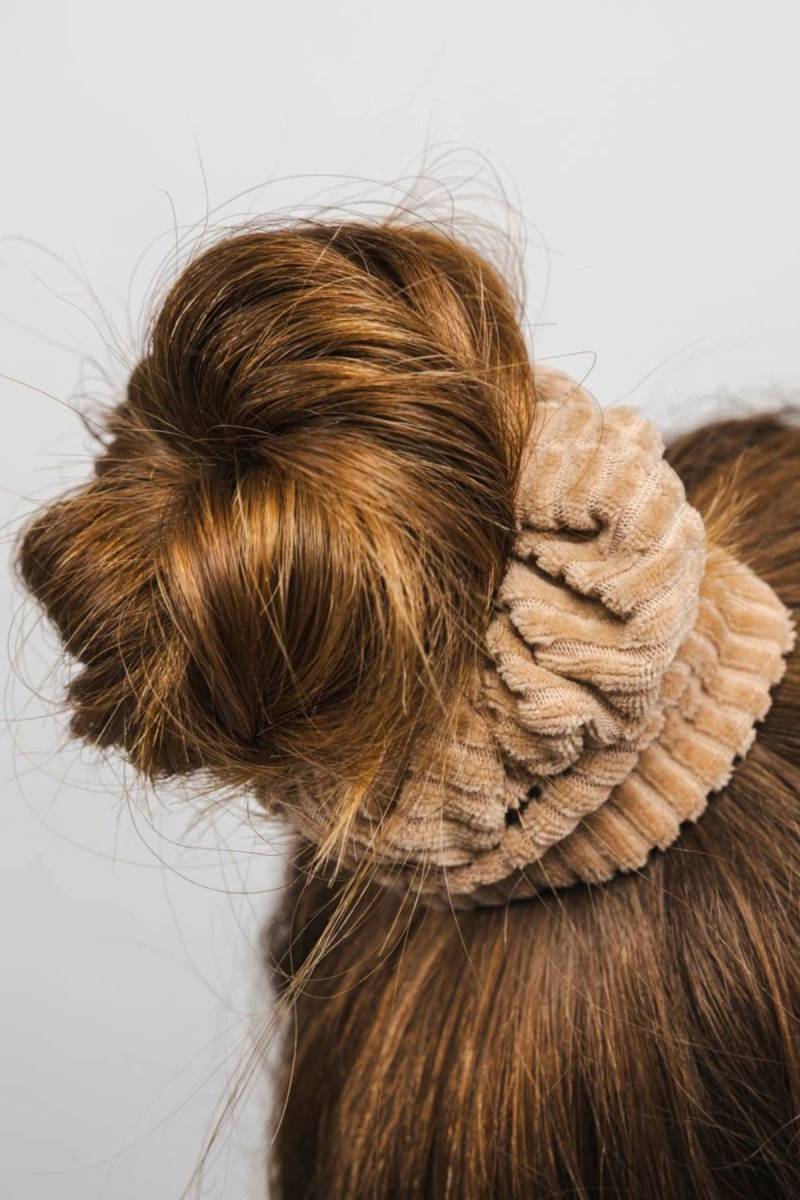 Scrunchie Bio Samt Rippe von obumi