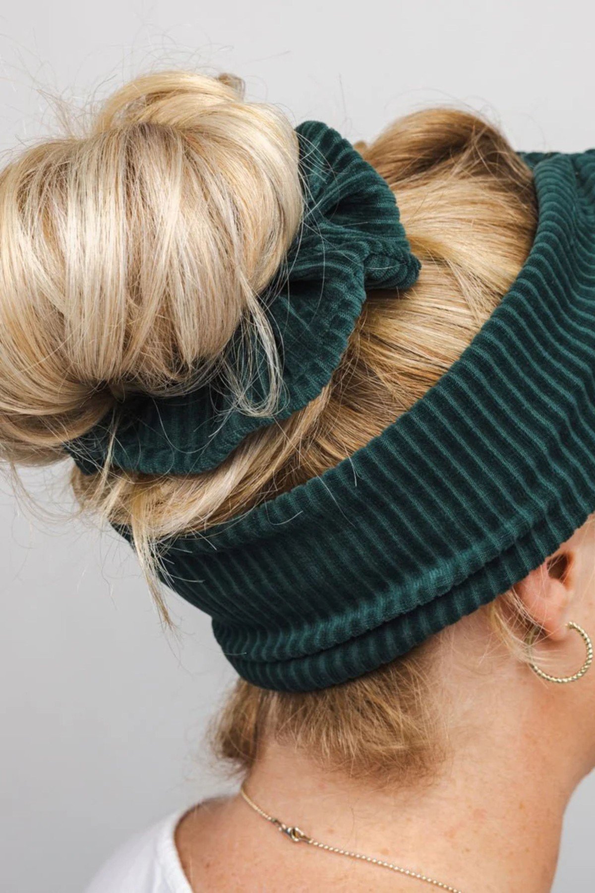 Scrunchie Bio Samt Rippe von obumi