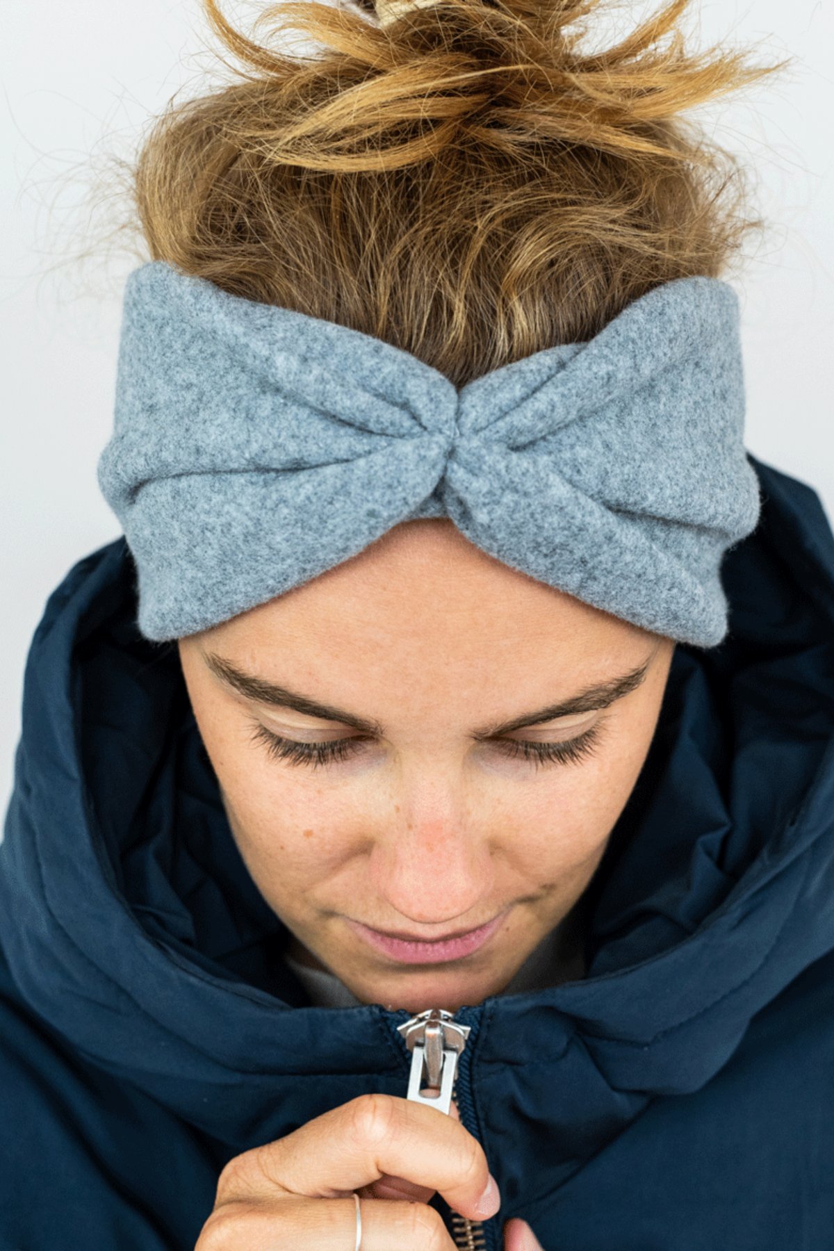 Stirnband Bow Fleece Stirnband Bow Fleece von obumi