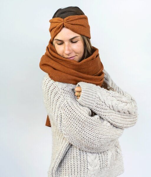 obumi SCHAL AUS BIO AUS 100% BIO BAUMWOLLE (VEGAN) von obumi