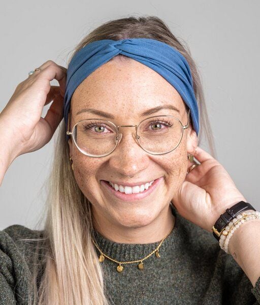 obumi STIRNBAND BOW AUS BIO JERSEY IN VIELEN FARBEN von obumi