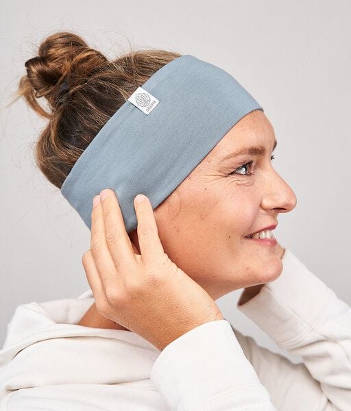 obumi STIRNBAND BREIT AUS BIO JERSEY IN VIELEN FARBEN von obumi