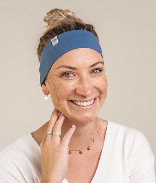 obumi STIRNBAND SCHMAL AUS BIO JERSEY IN VIELEN FARBEN von obumi