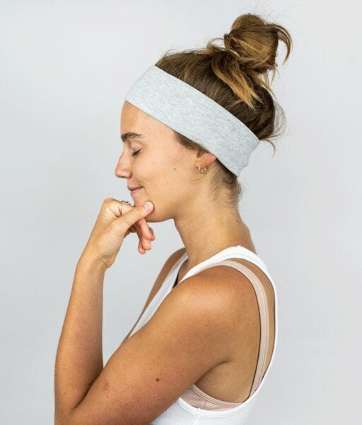 obumi STIRNBAND SCHMAL AUS BIO JERSEY IN VIELEN FARBEN von obumi