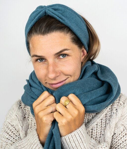 obumi STRINBAND BOW AUS BIO BAUMWOLLE (VEGAN) von obumi