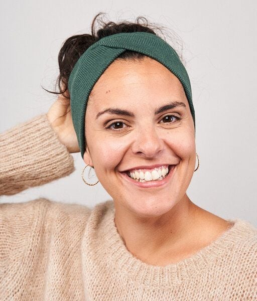 obumi Stirnband Rippe Knot aus Bio Baumwolle von obumi