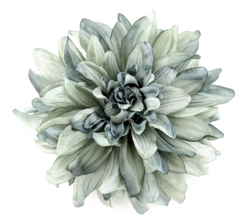 Große Graue Dahlie Brosche Poly Silk Blume Große Graue Dahlie Brosche Poly Silk Blume von oceansEdge11