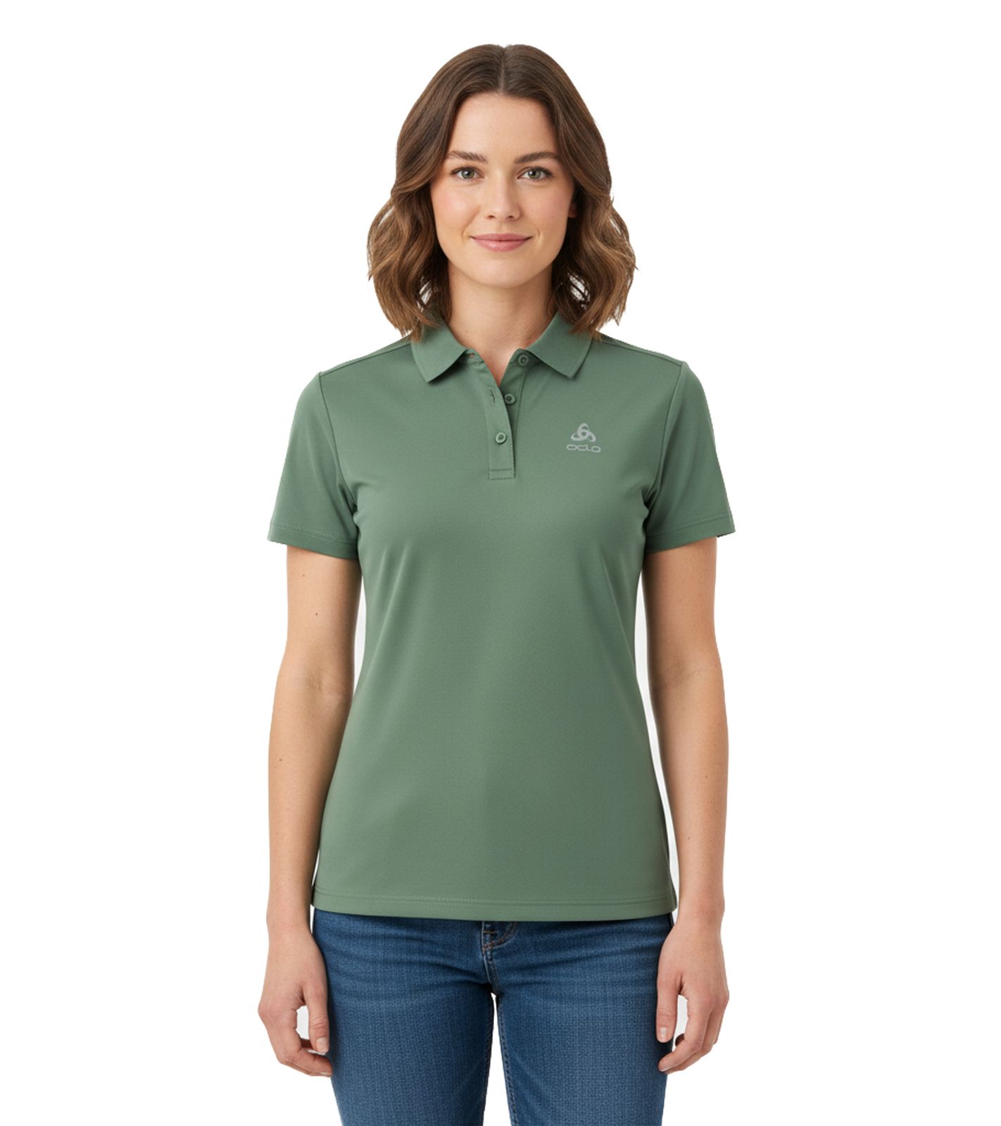 Odlo Damen T-Shirts Cardada Polo T-Shirt Mehrfarbig von odlo