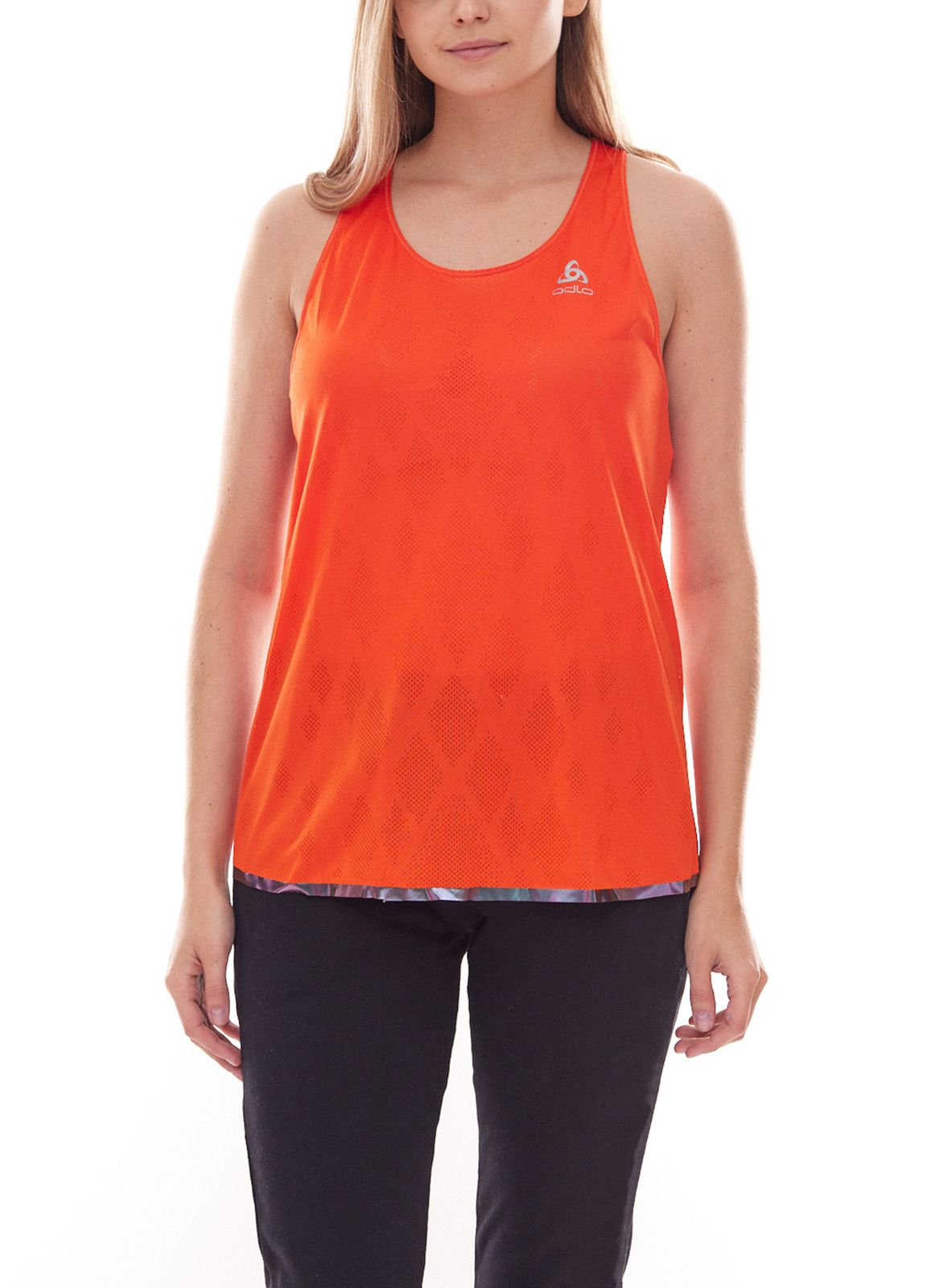 odlo Yotta Sport-Shirt atmungsaktives Funktions-Top Orange von odlo