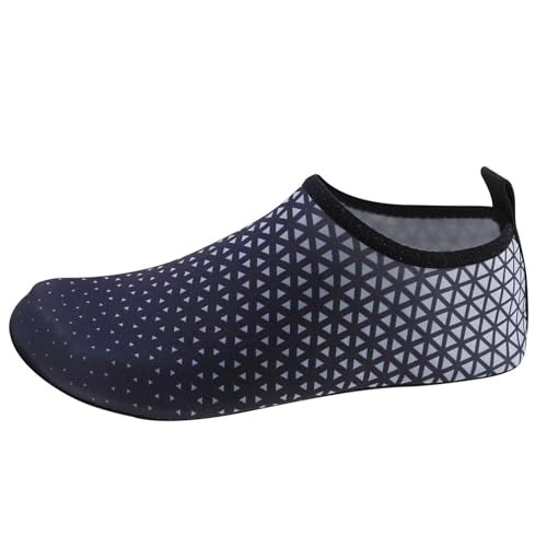 Barfußschuhe für Herren, schnell trocknend, leicht zu schließen, rutschfest, Low-Top, Slip-On-Sneaker, Fußgewölbe-Passform, weite Passform, leicht, atmungsaktiv, flach, perfekt für Strand, Pool Barfußschuhe für Herren, schnell trocknend, leicht zu schließen, rutschfest, Low-Top, Slip-On-Sneaker, Fußgewölbe-Passform, weite Passform, leicht, atmungsaktiv, flach, perfekt für Strand, Pool von ofeirhz