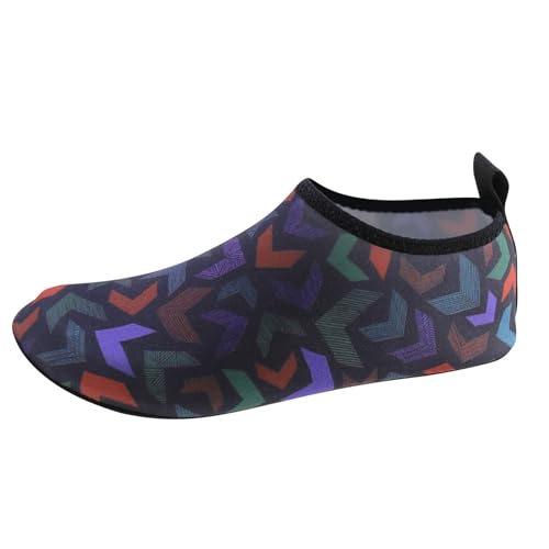 Barfußschuhe für Herren, schnell trocknend, leicht zu schließen, rutschfest, Low-Top, Slip-On-Sneaker, Fußgewölbe-Passform, weite Passform, leicht, atmungsaktiv, flach, perfekt für Strand, Pool Barfußschuhe für Herren, schnell trocknend, leicht zu schließen, rutschfest, Low-Top, Slip-On-Sneaker, Fußgewölbe-Passform, weite Passform, leicht, atmungsaktiv, flach, perfekt für Strand, Pool von ofeirhz