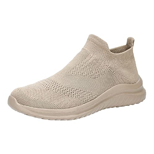 Slip-On-Sneaker für Herren, Fußgewölbe-Passform, leicht zu schließen, Netzfutter, atmungsaktiv, breite Passform, Turnschuhe, weiche Sohlen, bequeme Plantarfasziitis, leicht, Freizeitschuh für Slip-On-Sneaker für Herren, Fußgewölbe-Passform, leicht zu schließen, Netzfutter, atmungsaktiv, breite Passform, Turnschuhe, weiche Sohlen, bequeme Plantarfasziitis, leicht, Freizeitschuh für von ofeirhz