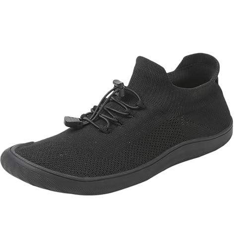 Slip On Sneakers Herren Arch Fit Barfußschuhe Weich Gepolstertes Fußbett Weite Passform Turnschuhe Rutschfest Leicht Zu Schließen Walkingschuhe Leicht Atmungsaktiv Flach Trainer Frühling Sommer von ofeirhz