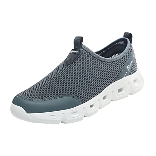 Slip On Sneakers Herren Arch Fit Easy Close Laufschuhe Rutschfest Luftkissen Schwarz Turnschuhe Weite Zehen Bequeme Barfußschuhe Leicht Atmungsaktiv Athletic Trainer Gym Fitness Jogging Walking, GY2 Slip On Sneakers Herren Arch Fit Easy Close Laufschuhe Rutschfest Luftkissen Schwarz Turnschuhe Weite Zehen Bequeme Barfußschuhe Leicht Atmungsaktiv Athletic Trainer Gym Fitness Jogging Walking, GY2 von ofeirhz