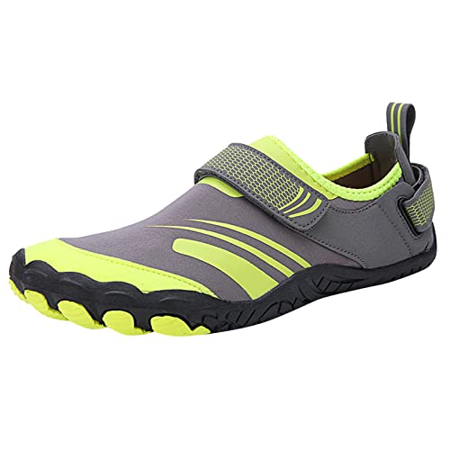 Wasserschuhe für Herren, tiefe Ösen, stabiler Halt, Barfußschuhe, knöchelfrei, schnell trocknend, leicht, atmungsaktiv, weite Passform, Turnschuhe, perfekt für Strand, Pool, Wassersport und Wasserschuhe für Herren, tiefe Ösen, stabiler Halt, Barfußschuhe, knöchelfrei, schnell trocknend, leicht, atmungsaktiv, weite Passform, Turnschuhe, perfekt für Strand, Pool, Wassersport und von ofeirhz
