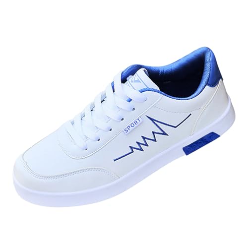 Weiße Herren-Turnschuhe, rutschfest, Low-Top-Wanderschuhe, Netzfutter, bequeme Wanderschuhe, Schnürschuhe, leger, weite Passform, Anti-Smashing, pannensicher, Reisen, Camping und Outdoor, blau, 43.5 Weiße Herren-Turnschuhe, rutschfest, Low-Top-Wanderschuhe, Netzfutter, bequeme Wanderschuhe, Schnürschuhe, leger, weite Passform, Anti-Smashing, pannensicher, Reisen, Camping und Outdoor, blau, 43.5 von ofeirhz