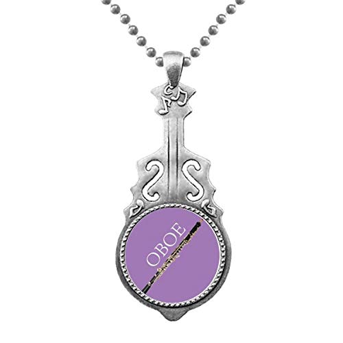 Musikalisches Instrument Oboe Anhänger Schmuck Musik Gitarre Torque Star Moon von offbb