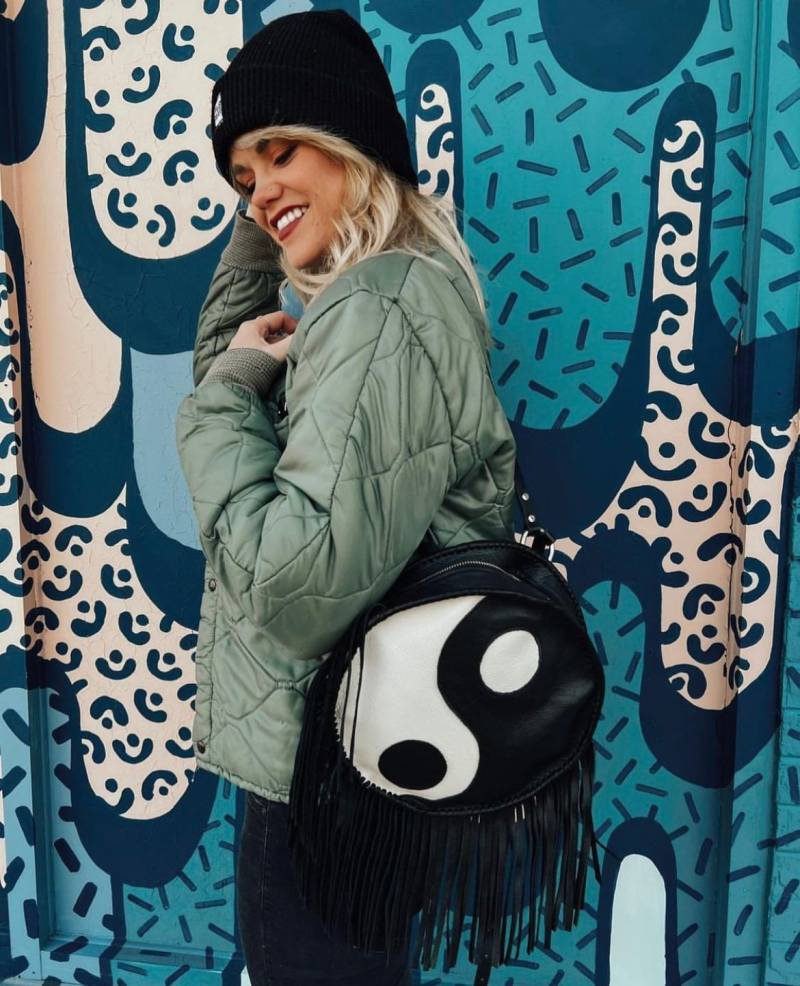 Yin Yang Roundeez Rucksack Yin Yang Roundeez Rucksack von ofthesunleather